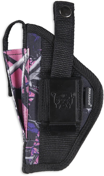 Bulldog FSN3MDG Extreme  OWB Muddy Girl Camo Nylon Belt Loop/Clip Fits Taurus Millennium Fits 2.50-3.75″ Barrel Ambidextrous