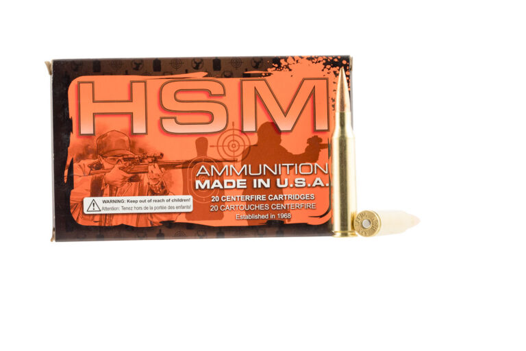 HSM 338LAP2N Match  338 Lapua Mag 250 gr Boat Tail Hollow Point (BTHP) 20 Bx/ 10
