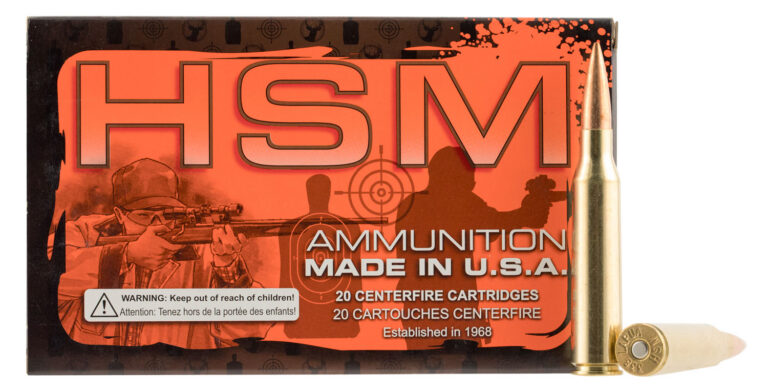 HSM 338LAP3N Match  338 Lapua Mag 300 gr Hollow Point Boat Tail (HPBT) 20 Bx/ 10