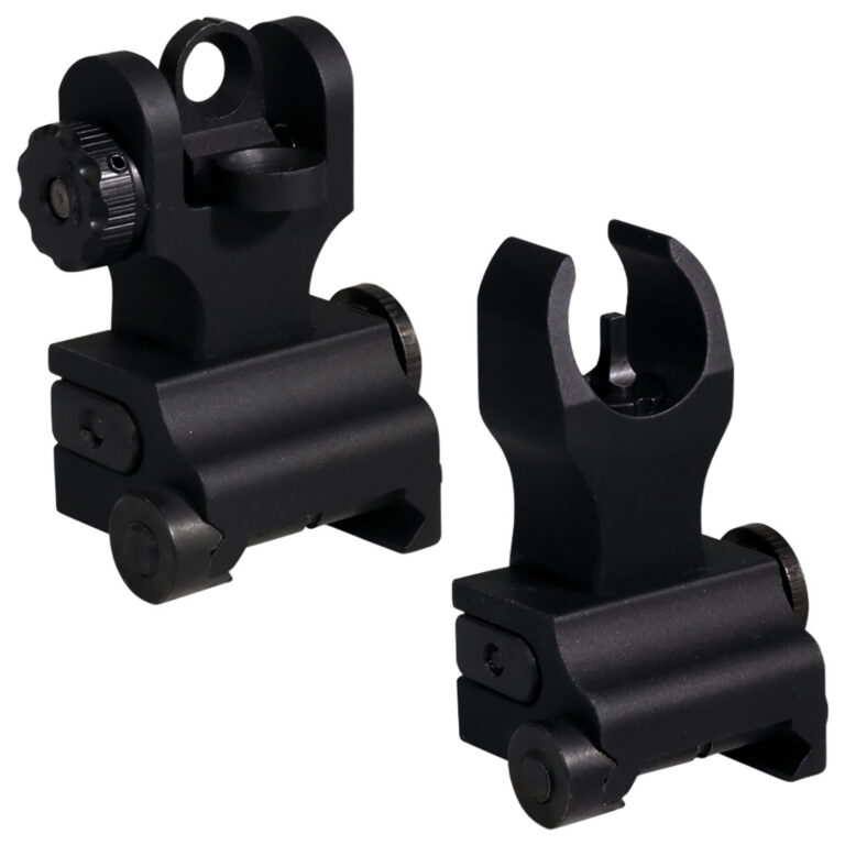 Samson QF-FFS-FRS Quick Flip HK Front/A2 Rear Rail Mount AR-15 Alum Black