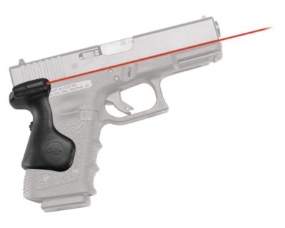 Crimson Trace 0169101 Lasergrips  Compatible w/Glock Compact Gen5 19/Gen4 19, 23, 32/Gen5 19 Gen 4, Red Laser Black Polymer