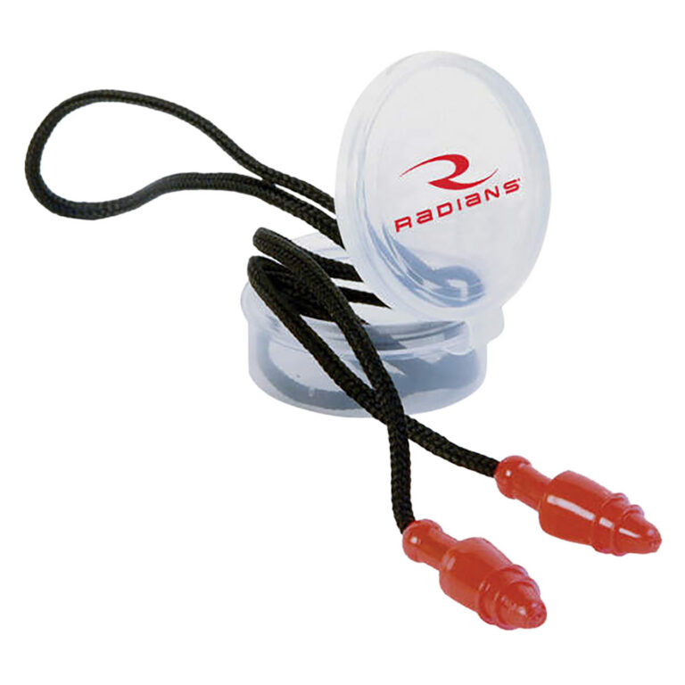 Radians Snug Plugs Reusable Corded Earplugs 1 pr.