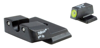 Trijicon 600721 HD Night Sights S&W M&P Shield Tritium Green Tritium Yellow Blac