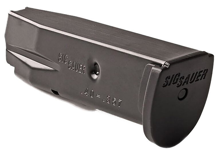 P320/P250 40 SMITH & WESSON HANDGUN MAGAZINES 10 ROUND 40/357 COMPACT MAGAZINE, BLACK