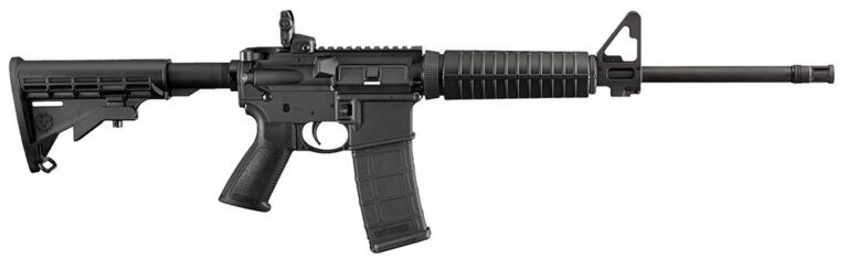 Ruger 8500 AR-556 223 Rem,5.56 NATO 16.10" 30+1 Black Hard Coat Anodized 6 Posit