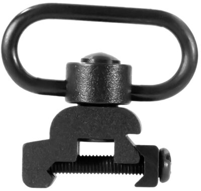 Aim Sports MT030 Sling Rail Mount  Black Anodized 1.41″ Quick Detach w/Push Button Aluminum Picatinny/Weaver