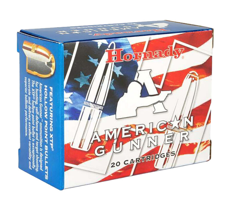 Hornady American Gunner 40 S&W 180gr XTP 20/Box HORNADY AMERICAN GUNNER 40 S&W 180GR XTP 20/BOX