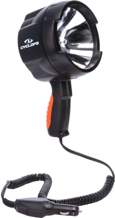 Cyclops CYCHS140012V Spotlight 12V Direct 1400 Lumens Halogen ABS Polymer Black
