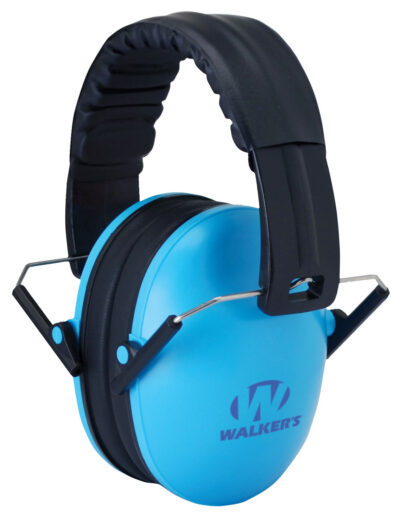 Walker’s GWPFKDMBL Baby & Kids Folding Muff 23 dB Over the Head Blue/Black Polymer