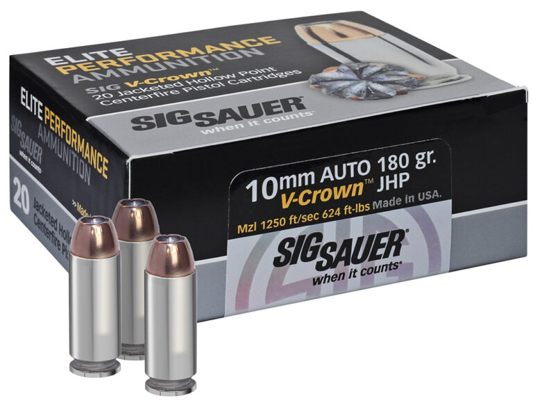 V-CROWN 10MM 180GR JHP 20RDS/BOX
