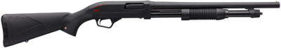 Winchester Repeating Arms 512252695 SXP Defender 20 Gauge 18″ 5+1 3″ Matte Black Rec/Barrel Matte Black Fixed Textured Grip Paneled Stock Right Hand (Full Size) Includes 1 Cylinder Choke