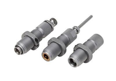 CUSTOM GRADE HANDGUN 3-DIE SETS WITH TAPER CRIMP 9MM LUGER TAPER CRIMP 3-DIE SET