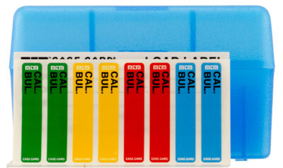 FLIP TOP RIFLE AMMO BOXES FLIP TOP RIFLE AMMO BOX 223-RUGER 6X47 50 ROUND BLUE