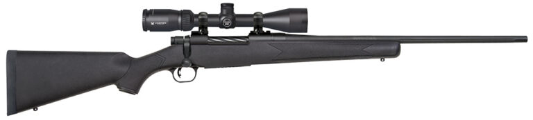 Mossberg 27935 Patriot  Bolt 30-06 Springfield 5+1 22" Black Synthetic Stock Blued Right Hand Vortex Crossfire II 3-9x40mm Fluted Barrel