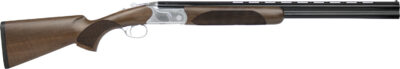 CZ-USA 06469 Redhead Premier Reduced Length 20 Gauge Compact 3″ 2rd 24″ Gloss Black Chrome Barrel, Silver Satin Chrome Metal Finish, Turkish Walnut Stock Includes 5 Chokes