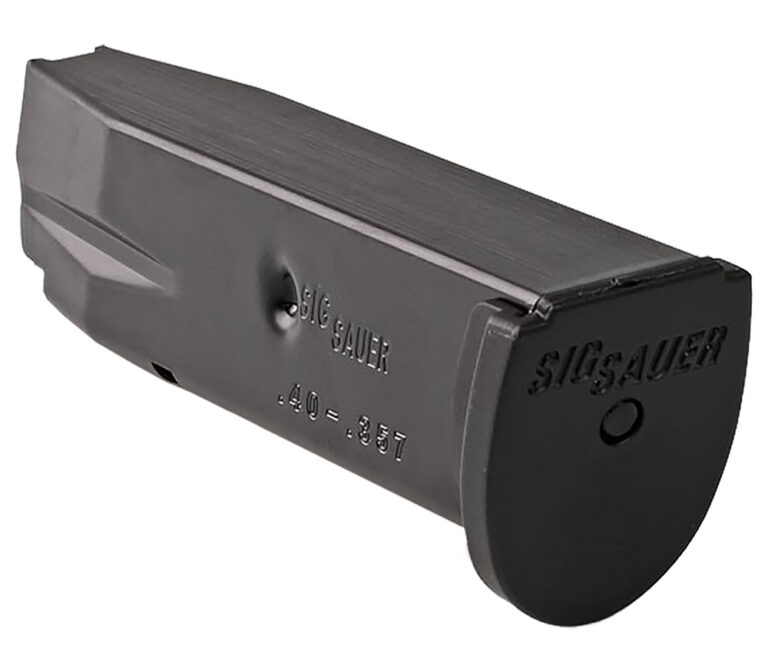 P320/P250 40 SMITH & WESSON HANDGUN MAGAZINES 10 ROUND 40/357 FULL-SIZE MAGAZINE, BLACK