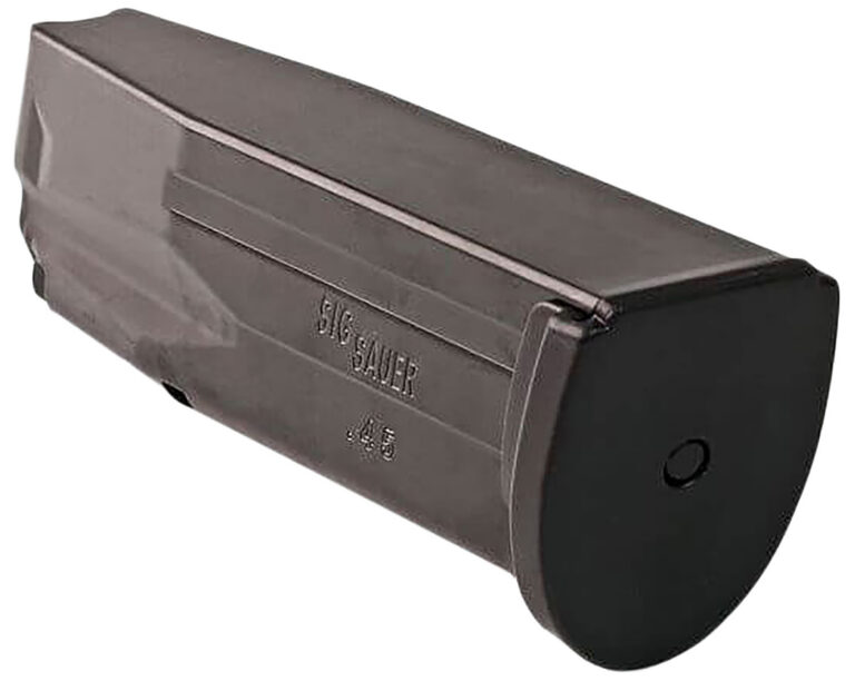 P320/P250 45 ACP HANDGUN MAGAZINES 10 ROUND 45 AUTO FULL-SIZE MAGAZINE, BLACK