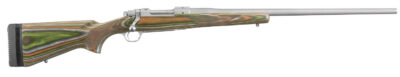 dRUGER HAWKEYE PREDATOR 6.5CM BOLT RFL, 24″ MT STS BBL, GRN MTN LAM STOCK, 4RD, SPCERS INCLUDED
