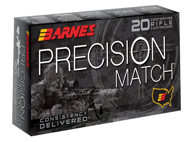 BARNES 308 WIN 175 GR OTM BT PRECISION MATCH AMMO 20/RNDS