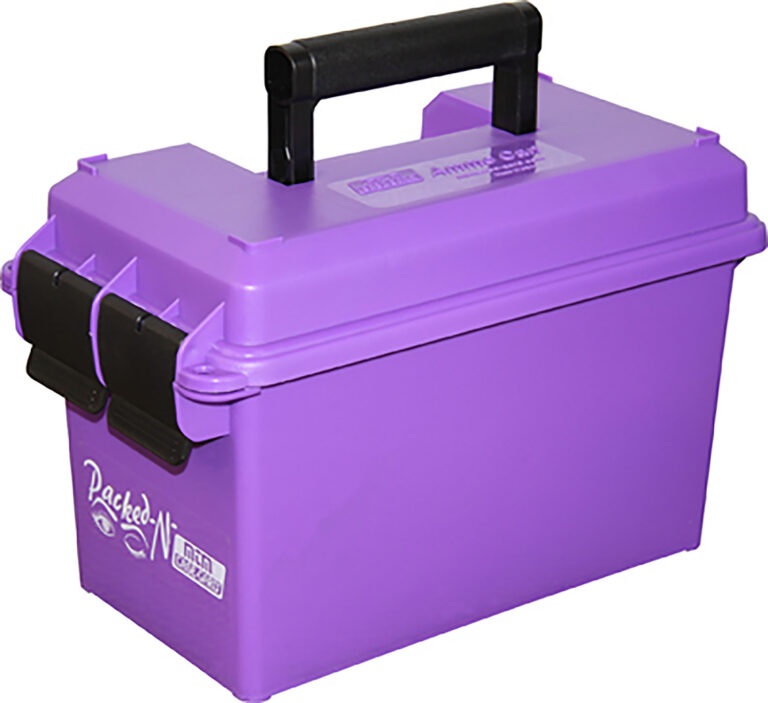 MTM Case-Gard AC50C25 Ammo Can 50Cal Rifle Purple Polypropylene