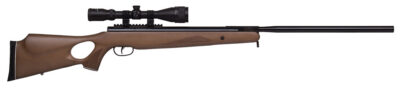 Benjamin BT725WNP Trail XL  Nitrogen Piston 25 Pellet Black Hardwood Fixed Thumbhole Stock 3-9x40mm AO