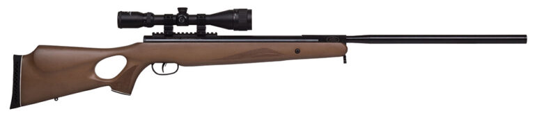 Benjamin BT725WNP Trail XL Nitrogen Piston 25 Pellet Black Hardwood Fixed Thumbhole Stock 3-9x40mm AO