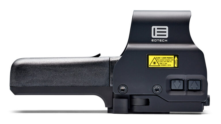 518 HOLOGRAPHIC WEAPON SIGHT HWS 518 HOLO. 68 MOA RING 1 MOA RED DOT W/QD BLACK SD BUTTON