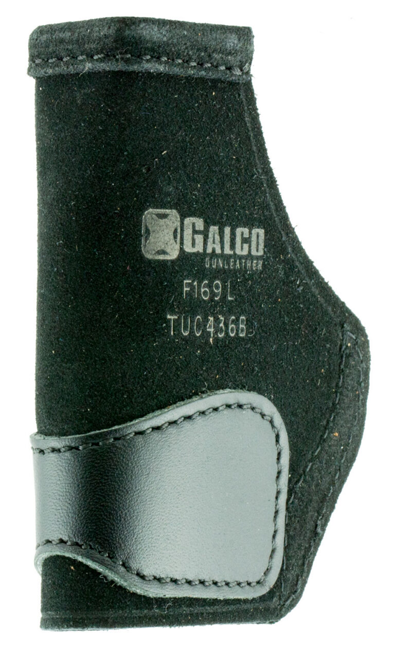 Galco TUC436B Tuck-N-Go 2.0 IWB Black Leather UniClip/Stealth Clip/Ruger LCP/Diamondback DB Ambidextrous