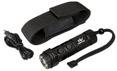 800000 VOLT ZAP  MINI STUN GUN W/ FLASHLIGHT & RECHARGEABLE BATTERY
