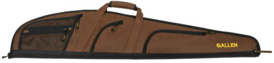 Allen 99452 Daytona Shotgun Case 52″ Mocha Brown Endura w/ Black Trim Adjustable Sling, 4 Pockets & Easy Clean Lining