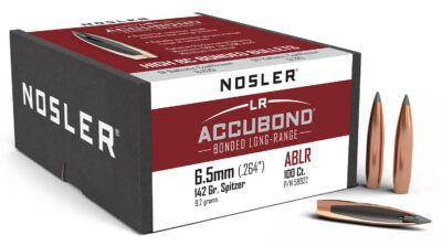 Nosler 58922 AccuBond Long Range 6.5mm 142gr Spitzer Point 100/Box