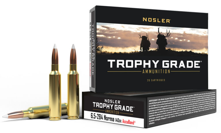 Nosler 60040 Trophy Grade 6.5x284 Norma 140 gr AccuBond 20 Bx/ 10 Cs