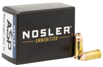 ASP-9mm Luger 115gr JHP Match Grade Handgun Ammunition (20 ct.)