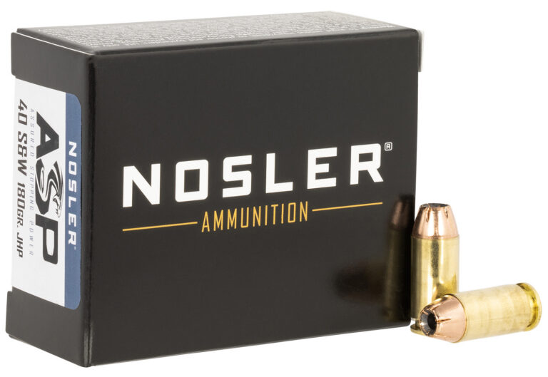 ASP-40 S&W 180gr JHP Match Grade Handgun Ammunition (20 ct.)