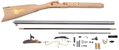 Traditions KRC52408 St. Louis Hawken Rifle Kit 50 Cal 28″ Sidelock Action