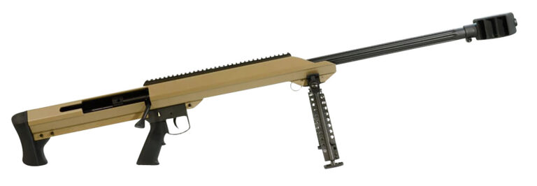 MODEL 99 50 BMG 29'' Fluted W/Bipod & Pelican Hard Case FDE Cerakote