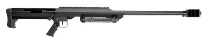 Barrett 13303 M99 416 Barrett 1rd 32″ Heavy Barrel, Black Cerakote Aluminum Receiver, Fixed Synthetic Stock w/Sorbothane Recoil Pad, Match Trigger, Manual Safety, Optics Ready