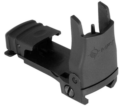 Front Back Up Polymer Sight flip up with standard elevation Adjustment