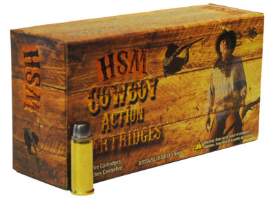HSM 45702N Cowboy Action  45-70 Gov 405 gr Round Nose Flat Point (RNFP) 20 Bx/ 2