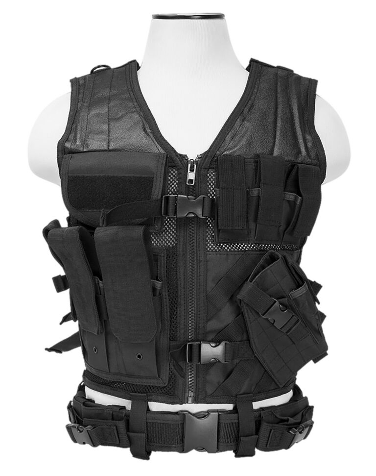 NcStar CTV2916B Tactical  Med-2XL PVC/Mesh Webbing