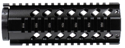 Aim Sports MT060 AR Handguard  7″ Carbine & Free-Floating Style Made of Aluminum with Black Anodized Finish & Quad Rail