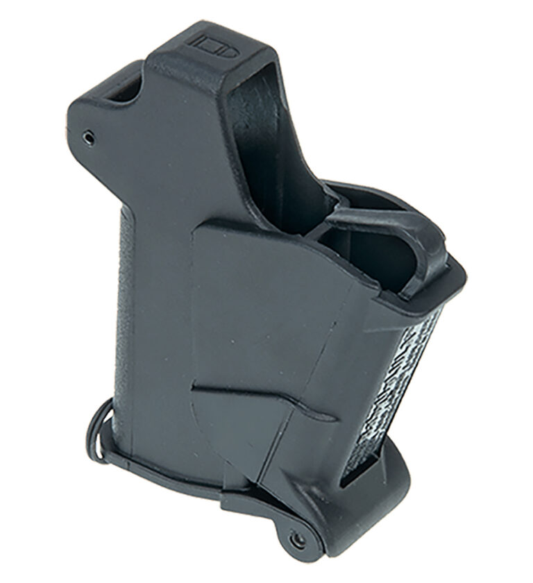 MAGLULA BABYUPLULA PISTOL MAGAZINE LOADER AND UNLOADER FOR SINGLE-STACK MAGS WITHOUT A PROJECTING SIDE-BUTTON .22LR TO .380 BLACK UP64B
