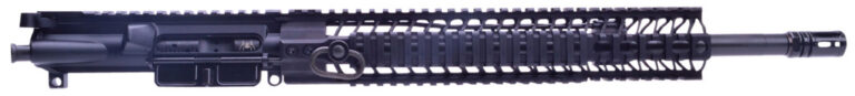 Spikes STU5035S2S Complete Upper  5.56x45mm NATO 16" Black Phosphate/Midlength Barrel, 7075-T6 Aluminum Black Receiver, 12" SAR3 Free-Floating Handguard for AR-15