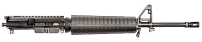 Spikes STU5435MLS Complete Upper  5.56x45mm NATO 16″ Black Phosphate/Midlength Barrel, 7075-T6 Aluminum Black Receiver, 12″ SAR3 Free-Floating Handguard for AR-15