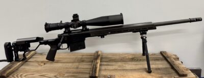 Christensen Arms .338 Lapua, Model 14, Black, 26″, Nightforce Beast Scope, Atlas Bipod, 1 Mag, Surefire Muzzle Break