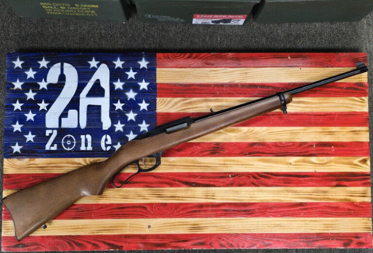 Ruger 96/17 17hmr Lever Action Rifle, Black 18"