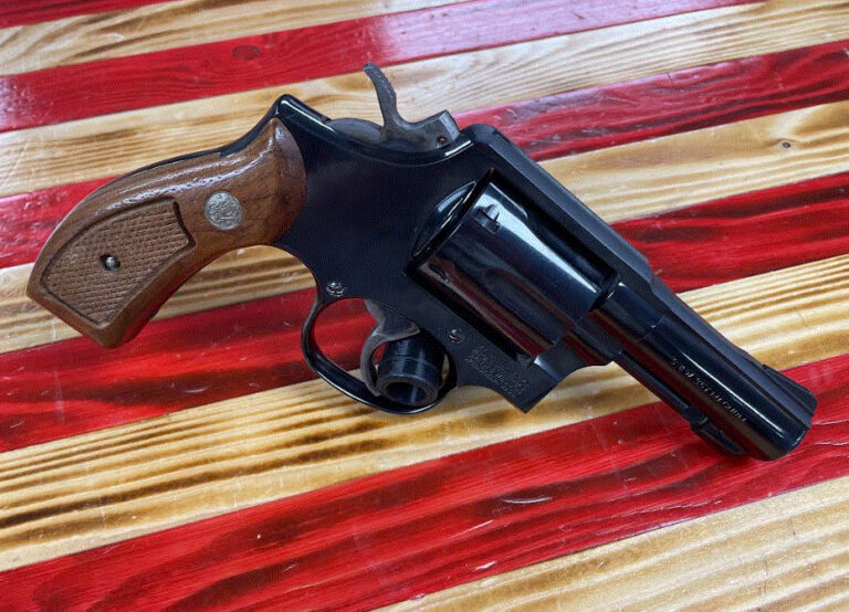 Smith & Wesson Model 13-3, 357, 3", Double/Single Action Revolver, Blued.