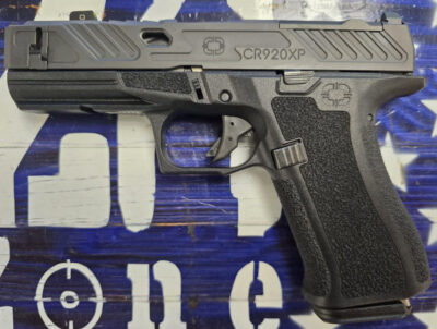Shadow Systems CR920XP 9MM Semi Auto Pistol, Black 3.65″