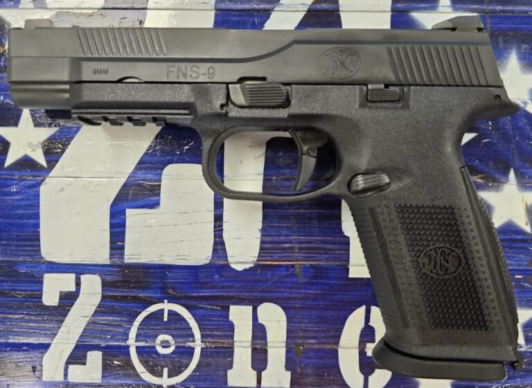 FN USA FNS-9 9mm Semi Auto Pistol, Black 5"