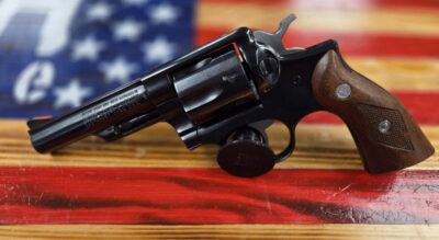 Ruger Service Six, Double Action Revolver, 357 Mag, 4″, Black.